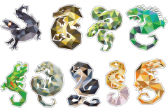 Low Poly Reptiles